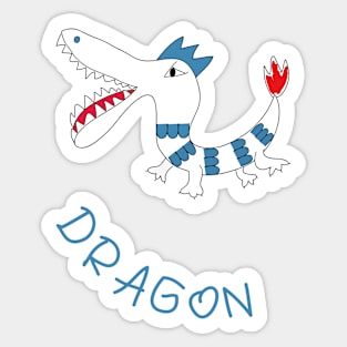 DRAGON an imaginary animal Sticker